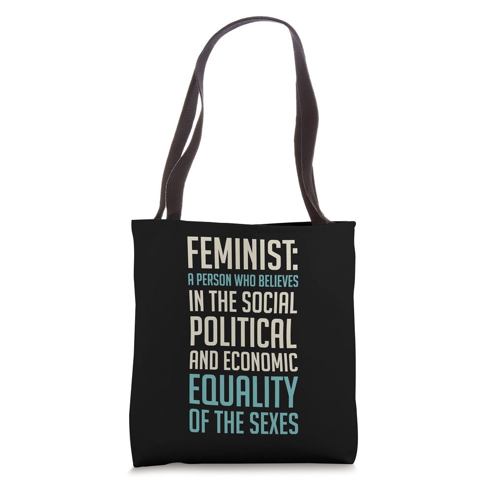 Feminist Dictionary Definition Equality Of The Sexes Gender Tote Bag C -_-